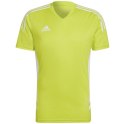 Adidas teamwear Koszulka męska adidas Condivo 22 Jersey limonkowa HE3058