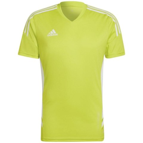 Adidas teamwear Koszulka męska adidas Condivo 22 Jersey limonkowa HE3058