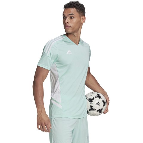 Adidas teamwear Koszulka męska adidas Condivo 22 Jersey miętowa HD2271 Adidas teamwear Koszulka męska adidas Condivo 22 Jersey miętowa HD2271