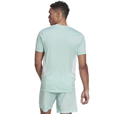 Adidas teamwear Koszulka męska adidas Condivo 22 Jersey miętowa HD2271 Adidas teamwear Koszulka męska adidas Condivo 22 Jersey miętowa HD2271