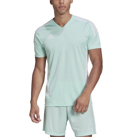 Adidas teamwear Koszulka męska adidas Condivo 22 Jersey miętowa HD2271 Adidas teamwear Koszulka męska adidas Condivo 22 Jersey miętowa HD2271