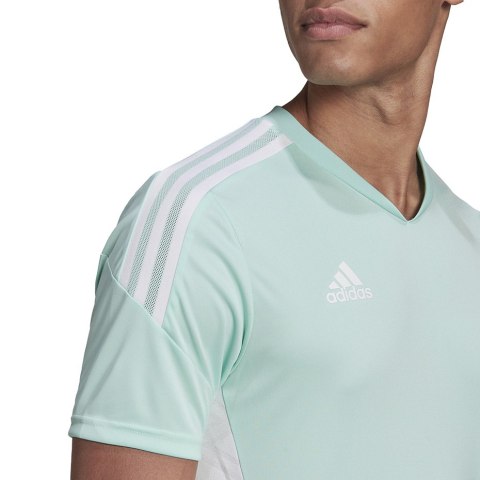 Adidas teamwear Koszulka męska adidas Condivo 22 Jersey miętowa HD2271 Adidas teamwear Koszulka męska adidas Condivo 22 Jersey miętowa HD2271