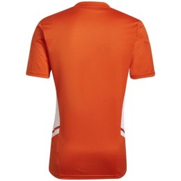 Adidas teamwear Koszulka męska adidas Condivo 22 Jersey pomarańczowa HE3059