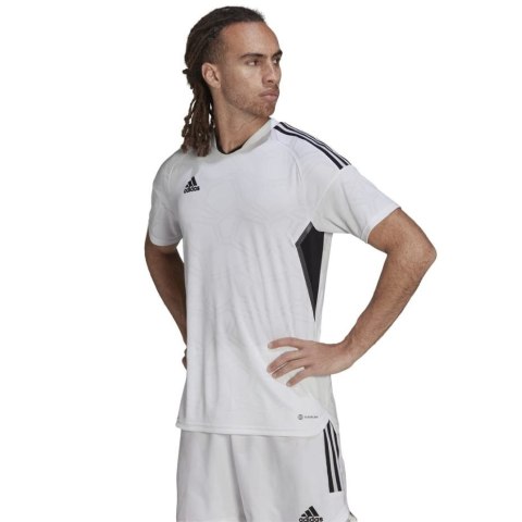 Adidas teamwear Koszulka męska adidas Condivo 22 Match Day Jersey biała HA3515 Adidas teamwear Koszulka męska adidas Condivo 22 Match Day Jersey biała HA3515