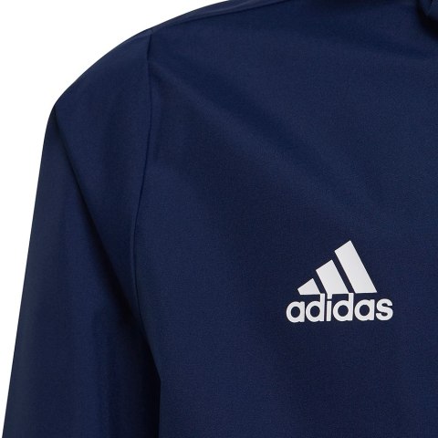 Adidas teamwear Kurtka dla dzieci adidas Entrada 22 All Weather granatowa H57511 Adidas teamwear Kurtka dla dzieci adidas Entrada 22 All Weather granatowa H57511