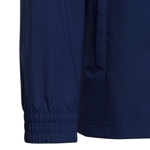 Adidas teamwear Kurtka dla dzieci adidas Entrada 22 All Weather granatowa H57511 Adidas teamwear Kurtka dla dzieci adidas Entrada 22 All Weather granatowa H57511