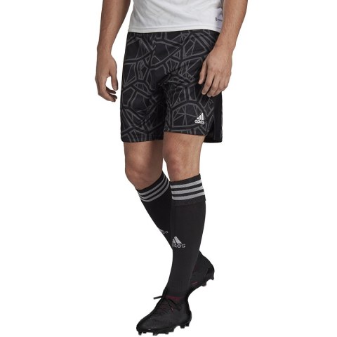 Adidas teamwear Spodenki bramkarskie męskie adidas Condivo 22 Short czarne HB1625 Adidas teamwear Spodenki bramkarskie męskie adidas Condivo 22 Short czarne HB1625