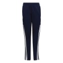 Adidas teamwear Spodnie dla dzieci adidas Squadra 21 Training granatowe HC6280