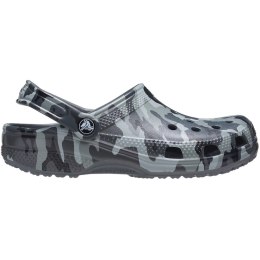 Crocs Chodaki Crocs Classic Printed Camo moro - szare 206454 0IE