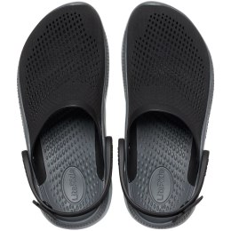 Crocs Chodaki Crocs LiteRide 360 Clog czarno-szare 206708 0DD