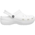 Crocs Chodaki damskie Crocs Classic Platform białe 206750 100