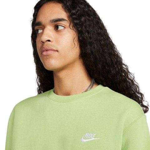 Nike Bluza męska Nike Nsw Club Crw BB zielona BV2662 332 Nike Bluza męska Nike Nsw Club Crw BB zielona BV2662 332