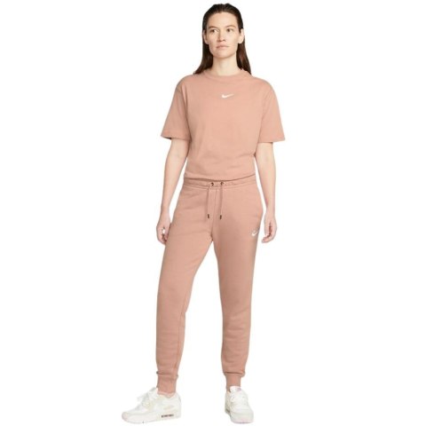 Nike Spodnie damskie Nike Nsw Essential Flecee Mr Pant różowe RG BV4095 609 Nike Spodnie damskie Nike Nsw Essential Flecee Mr Pant różowe RG BV4095 609