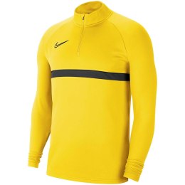 Nike Team Bluza dla dzieci Nike Dri-FIT Academy 21 Dril Top żółta CW6112 719