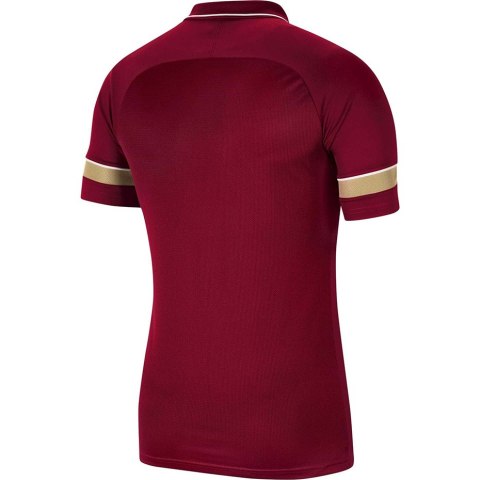 Nike Team Koszulka dla dzieci Nike Dri-FIT Academy 21 Polo SS bordowa CW6106 677 Nike Team Koszulka dla dzieci Nike Dri-FIT Academy 21 Polo SS bordowa CW6106 677