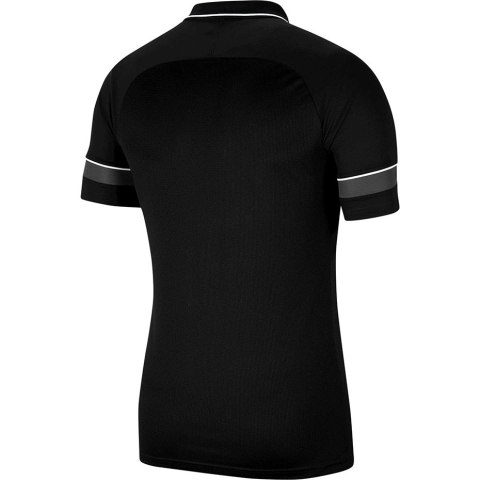 Nike Team Koszulka dla dzieci Nike Dri-FIT Academy 21 Polo SS czarna CW6106 014 Nike Team Koszulka dla dzieci Nike Dri-FIT Academy 21 Polo SS czarna CW6106 014