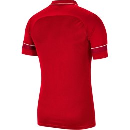 Nike Team Koszulka dla dzieci Nike Dri-FIT Academy 21 Polo SS czerwona CW6106 657