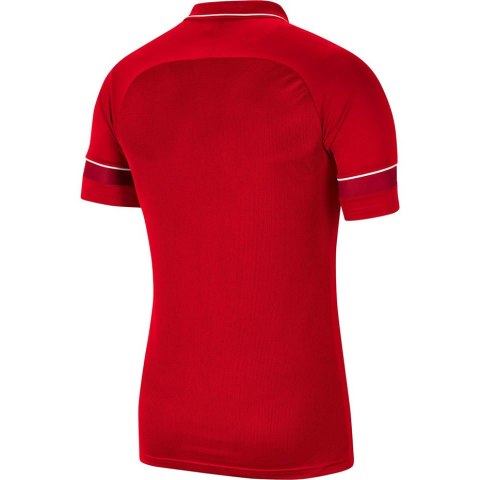 Nike Team Koszulka dla dzieci Nike Dri-FIT Academy 21 Polo SS czerwona CW6106 657 Nike Team Koszulka dla dzieci Nike Dri-FIT Academy 21 Polo SS czerwona CW6106 657