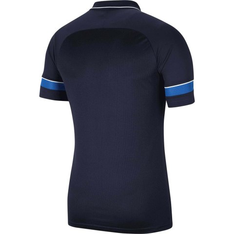 Nike Team Koszulka dla dzieci Nike Dri-FIT Academy 21 Polo SS granatowa CW6106 453 Nike Team Koszulka dla dzieci Nike Dri-FIT Academy 21 Polo SS granatowa CW6106 453