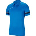 Nike Team Koszulka dla dzieci Nike Dri-FIT Academy 21 Polo SS niebieska CW6106 463