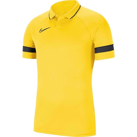 Nike Team Koszulka dla dzieci Nike Dri-FIT Academy 21 Polo SS żółta CW6106 719