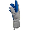 Reusch Rękawice bramkarskie Reusch Attrakt Freegel Silver Finger Support Junior szaro-niebieskie 5272230 6006