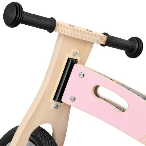 Spokey Rowerek biegowy Spokey Woo Ride Duo szaro-różowy 940904 Spokey Rowerek biegowy Spokey Woo Ride Duo szaro-różowy 940904