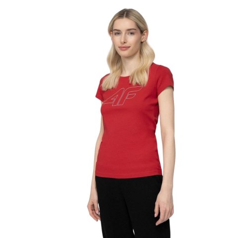 4F Koszulka damska 4F czerwona H4L22 TSD353 62S 4F Koszulka damska 4F czerwona H4L22 TSD353 62S