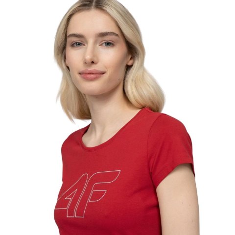 4F Koszulka damska 4F czerwona H4L22 TSD353 62S 4F Koszulka damska 4F czerwona H4L22 TSD353 62S