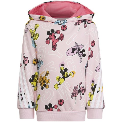 Adidas Bluza dla dzieci adidas Disney Mickey Mouse różowa HK6661