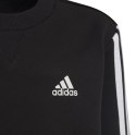 Adidas Bluza dla dzieci adidas Essentials 3 Stripes czarna H65788 Adidas Bluza dla dzieci adidas Essentials 3 Stripes czarna H65788