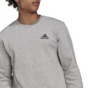 Adidas Bluza męska adidas Essentials Fleece Sweatshirt szara H12221