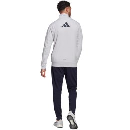 Adidas Dres męski adidas Logo Graphic Track Suit szaro-granatowy H61134