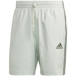 Adidas Spodenki męskie adidas AeroReady Essentials Chelsea 3-Stripes Shorts beżowe HL2257