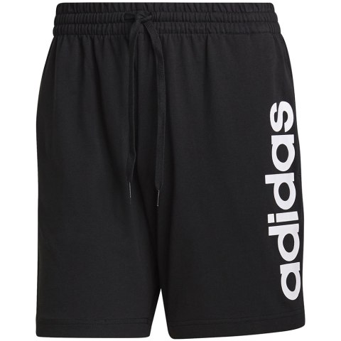 Adidas Spodenki męskie adidas AeroReady Essentials Linear Logo Shorts czarne GK9604