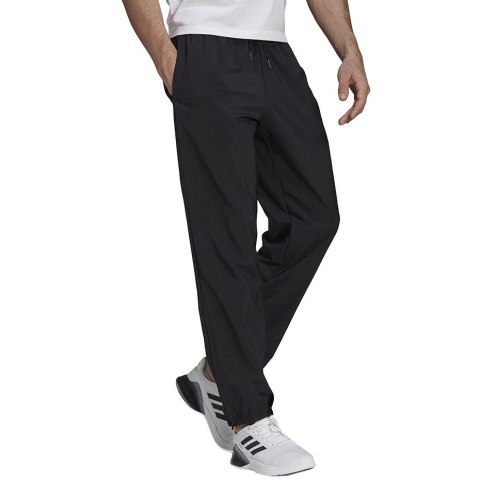Adidas Spodnie męskie adidas Aeroready Essentials Stanford czarne GK9252 Adidas Spodnie męskie adidas Aeroready Essentials Stanford czarne GK9252