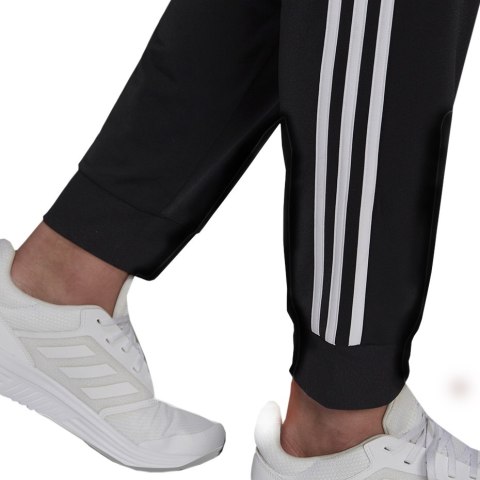 Adidas Spodnie męskie adidas Primegreen Essentials Warm-Up Tapered 3-Stripes Track czarne H46105 Adidas Spodnie męskie adidas Primegreen Essentials Warm-Up Tapered 3-Stripes Track czarne H46105
