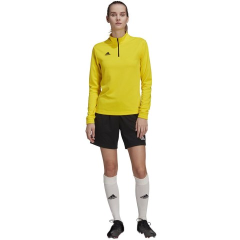 Adidas teamwear Bluza damska adidas Entrada 22 Top Training żółta HI2130 Adidas teamwear Bluza damska adidas Entrada 22 Top Training żółta HI2130