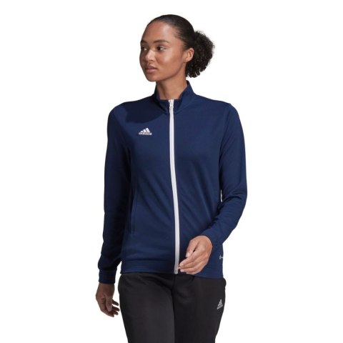 Adidas teamwear Bluza damska adidas Entrada 22 Track Jacket granatowa H57528 Adidas teamwear Bluza damska adidas Entrada 22 Track Jacket granatowa H57528