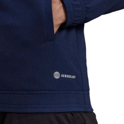 Adidas teamwear Bluza damska adidas Entrada 22 Track Jacket granatowa H57528 Adidas teamwear Bluza damska adidas Entrada 22 Track Jacket granatowa H57528