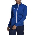 Adidas teamwear Bluza damska adidas Entrada 22 Track Jacket niebieska HG6293