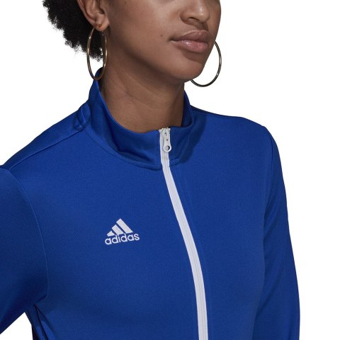 Adidas teamwear Bluza damska adidas Entrada 22 Track Jacket niebieska HG6293 Adidas teamwear Bluza damska adidas Entrada 22 Track Jacket niebieska HG6293