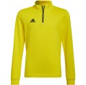 Adidas teamwear Bluza dla dzieci adidas Entrada 22 Training Top żółta HI2133