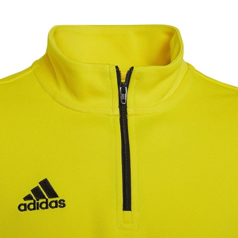 Adidas teamwear Bluza dla dzieci adidas Entrada 22 Training Top żółta HI2133 Adidas teamwear Bluza dla dzieci adidas Entrada 22 Training Top żółta HI2133