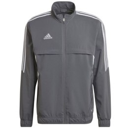 Adidas teamwear Bluza męska adidas Condivo 22 Presentation szara HD2272