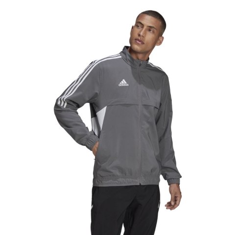 Adidas teamwear Bluza męska adidas Condivo 22 Presentation szara HD2272 Adidas teamwear Bluza męska adidas Condivo 22 Presentation szara HD2272