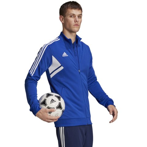 Adidas teamwear Bluza męska adidas Condivo 22 Track Jacket niebieska HB0005 Adidas teamwear Bluza męska adidas Condivo 22 Track Jacket niebieska HB0005