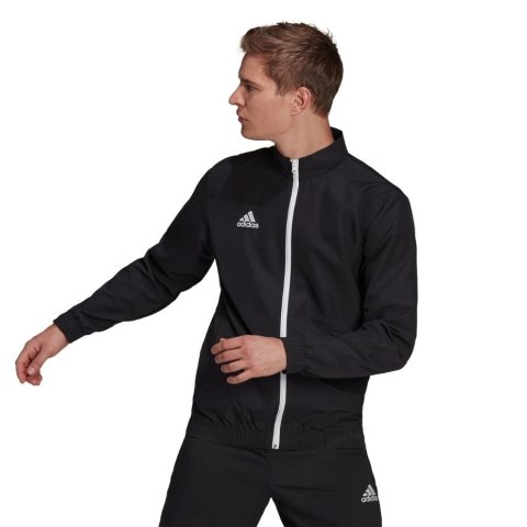 Adidas teamwear Bluza męska adidas Entrada 22 Presentation Jacket czarna H57534 Adidas teamwear Bluza męska adidas Entrada 22 Presentation Jacket czarna H57534