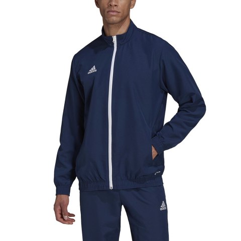 Adidas teamwear Bluza męska adidas Entrada 22 Presentation Jacket granatowa HB0571 Adidas teamwear Bluza męska adidas Entrada 22 Presentation Jacket granatowa HB0571