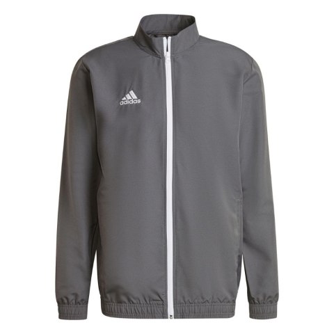 Adidas teamwear Bluza męska adidas Entrada 22 Presentation Jacket szara H57535